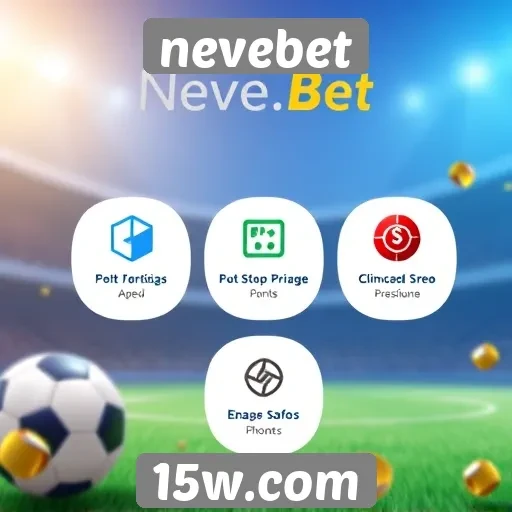 Sumário das funcionalidades do site Nevebet